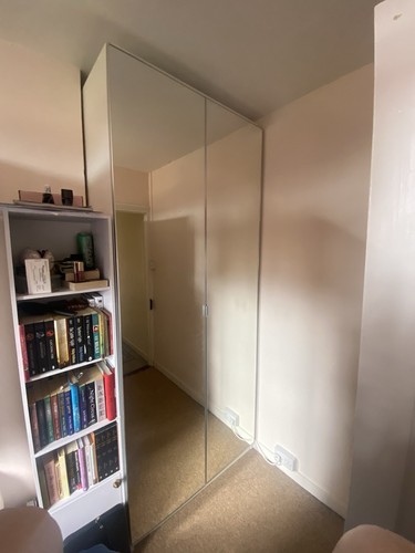 Ikea pax wardrobe - pax, mirrored