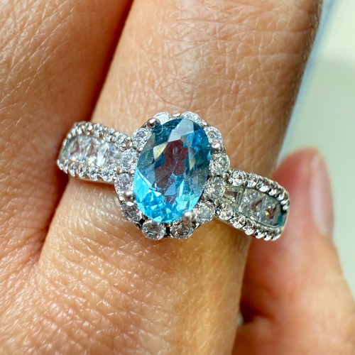 925 sterling silver ring - ring, 6x4mm