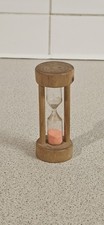 Vintage Wooden Hourglass Sand