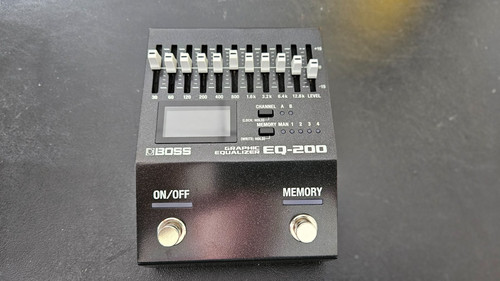 Boss 200 graphic equalizer - boss, eq-200