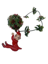 Vintage Elf & Holly 1960s