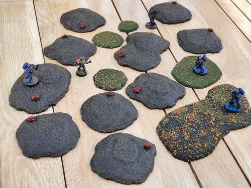 Wargaming hills bases 15mm - wargaming,