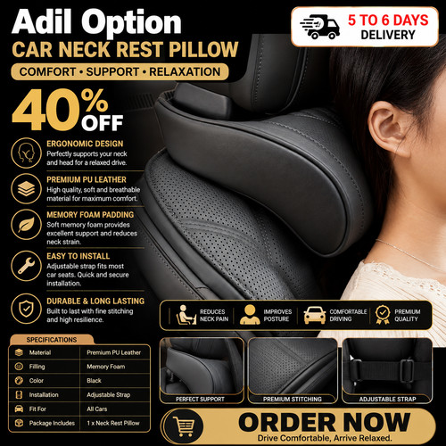 Nappa leather car - nappa, neck