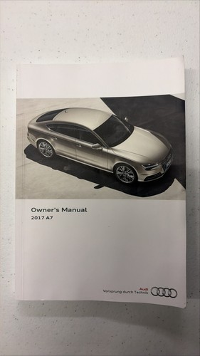 2017 audi owner - owner's, manual