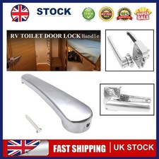 Silver Toilet Door Handle For