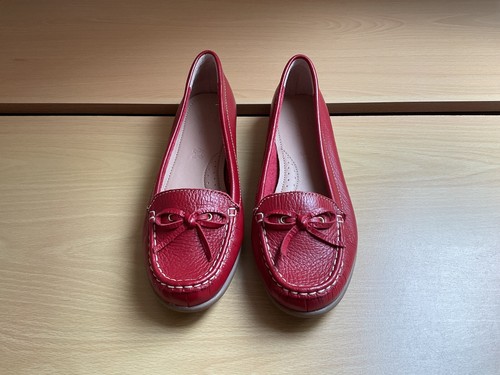 Women footglove red - m&s,