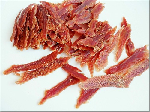 Dried duck flaps - dried,