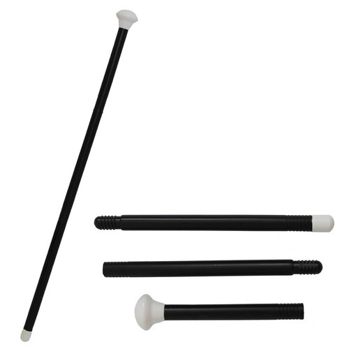 Silver dance cane - silver,