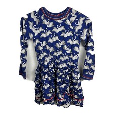 Mim-Pi Dress 9 Girls Blue Swan
