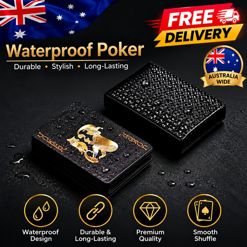 Premium gold black poker - premium,