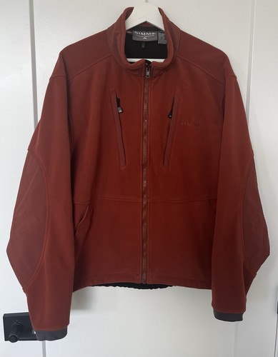 Simms fishing fleece jacket - fishing,