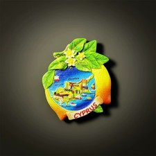 Cyprus lemon shaped map - lemon,