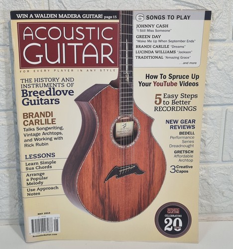 Acoustic guitar magazine issue - magazine,