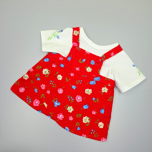 Bear factory white floral - bear,