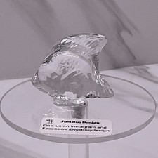 Lalique Crystal Mini Fish