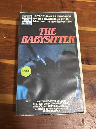 The babysitter 1980 vhs - babysitter, tape