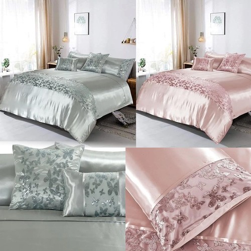 Aisha butterfly sequin duvet - sequin,
