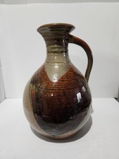 Folk Art Drip Glaze Pottery