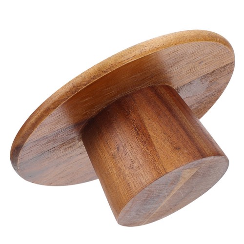 Cake stand single - stand, rustic