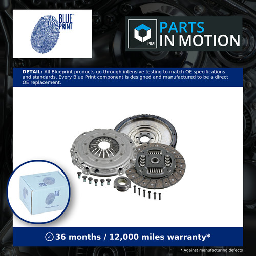 Dual solid flywheel clutch - to,