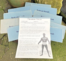 Vintage Charles atlas health &