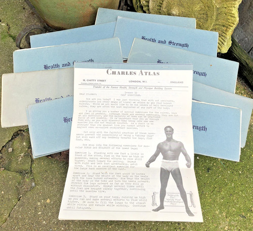 Vintage charles atlas - vintage,