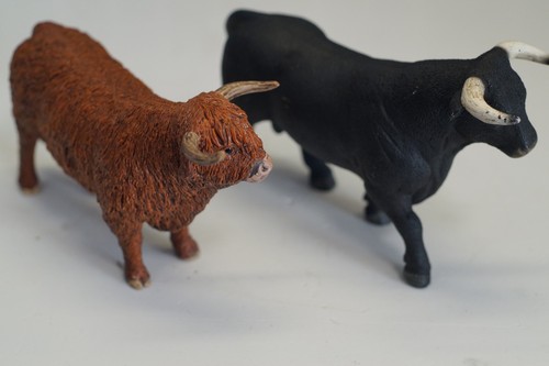 Schleich bulls cows cattle - cows,