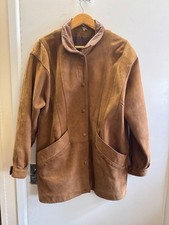 Men’s SARDAR LONDON Brown Leather/Suede Jacket Size S CG L02