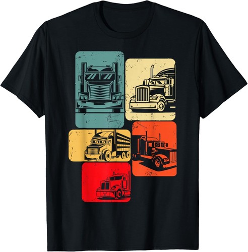 Trucker semi truck men - trucker, kids