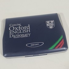 Seiko Concise Oxford English Dictionary Thesaurus Spellchecker Er 6100