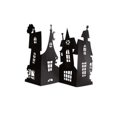 Haunted house silhouette - haunted,