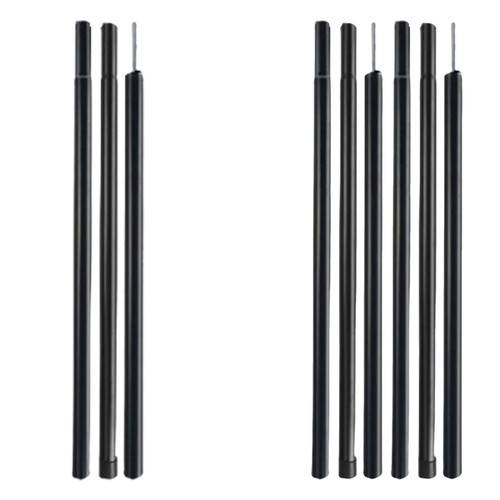 Camping awning support - , pole