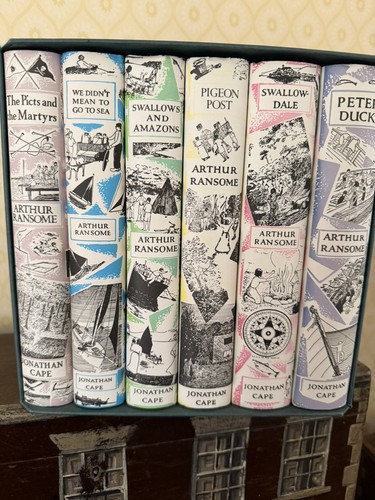 Set six books - box, arthur