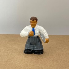 GeoTrax Train Business Manager Figure White Shirt Blue Tie Fisher-Price Toy #T