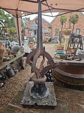 Antique Cast Iron Railway Signal Finial London & SW EOD & Co Ltd Chippenham