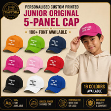 Personalised Kids Baseball Cap