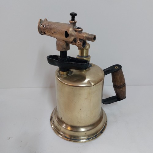 Vintage brass blow - brass, torch