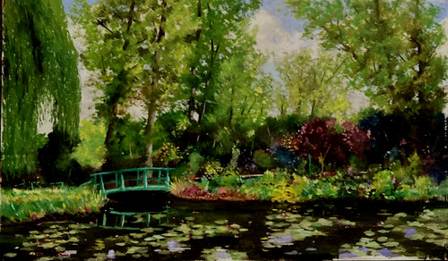 Mike samson monet garden - samson,