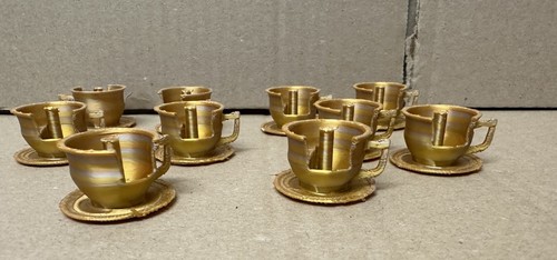 Fairground fun fair gold tea - gold,
