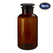 5PCS Apothecary Glass Bottle