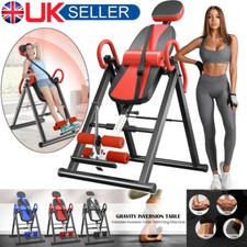300LBS Inversion Table Gravity Stretcher Tables Foldable Back Inverter Home Gym
