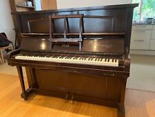 Steck Antique Upright Piano in Mahogany 