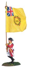William Britain American Revolution British 80th Foot Flagbearer 17890