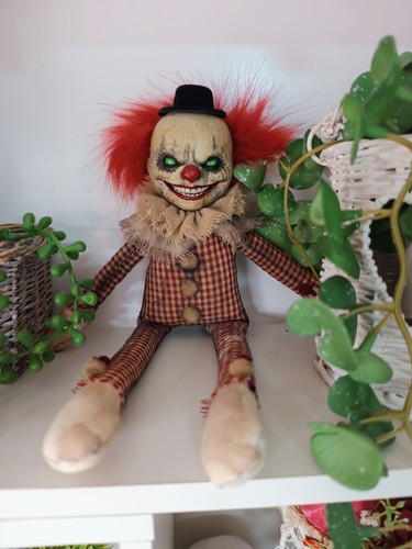 Handmade creepy circus - , clown