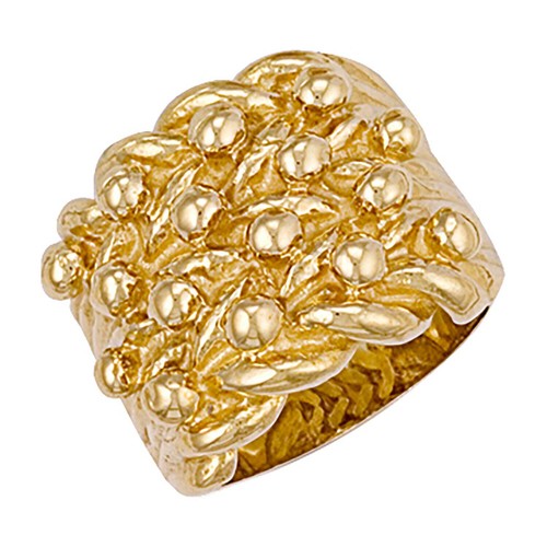 Yellow gold woven back - yellow,