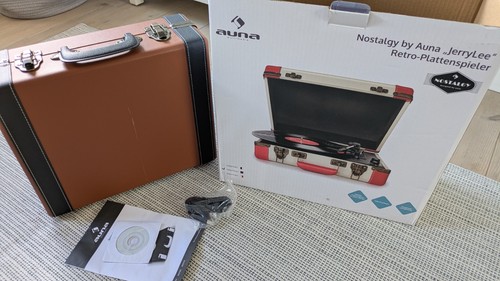 Auna nostalgy suitcase - nostalgy, record