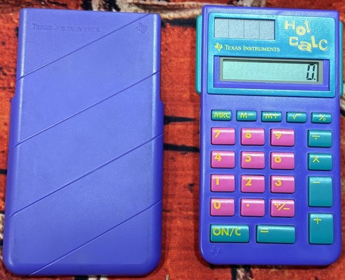 Vintage texas instruments hot - texas,