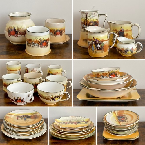 Royal doulton coaching days - doulton,