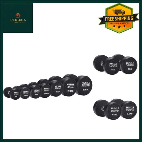 Professional rubber dumbbells - professional,