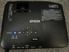 Epsom EB-W03 Projector C/w Plug ,Disc And Instructions